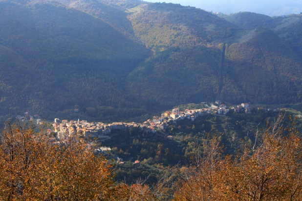 Monti Affilani  Sulla Cima di Monte della Croce (1158 m)
